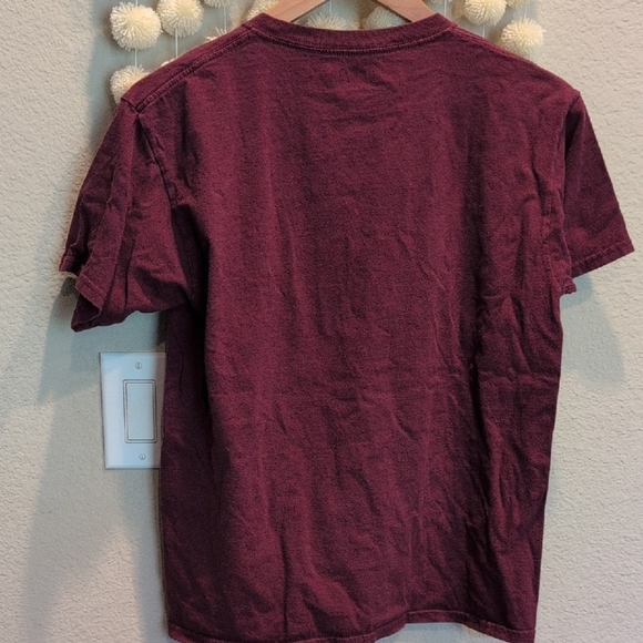 Gildan Youth Maroon Graphic Tee - Picture 5 of 6